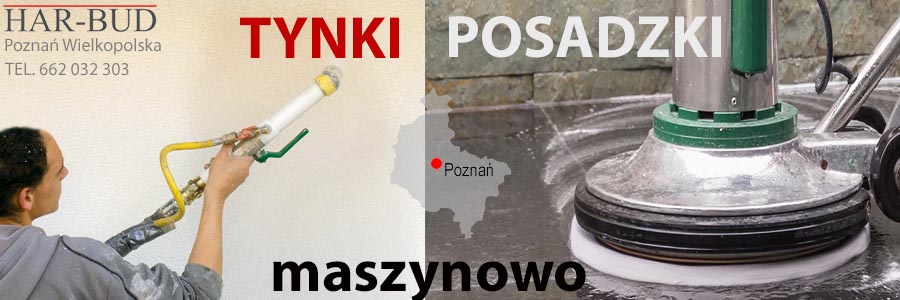 Tynki i posadzki maszynowe Poznań